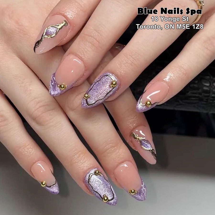 Summer Nails | Blue Nails Spa